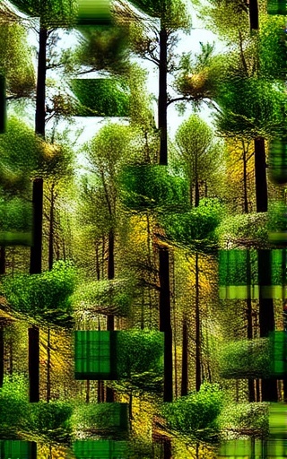 rich ecosystem diversity, thriving, life flourishing everywhere, photorealistic, mixed forest with towering pines and deciduous trees, highly detailed, leaves rustling in the gentle breeze, cinematic aspect ratio, vibrant greens and browns, dappled sunlight filtering through, shot with a 70-200mm telephoto lens